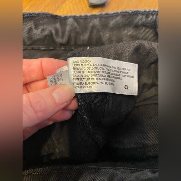 𝅺Wild‎ Fable Highest Rise Cheeky Shorts Rockabilly 90's Distressed Festival 6 - Picture 3 of 10